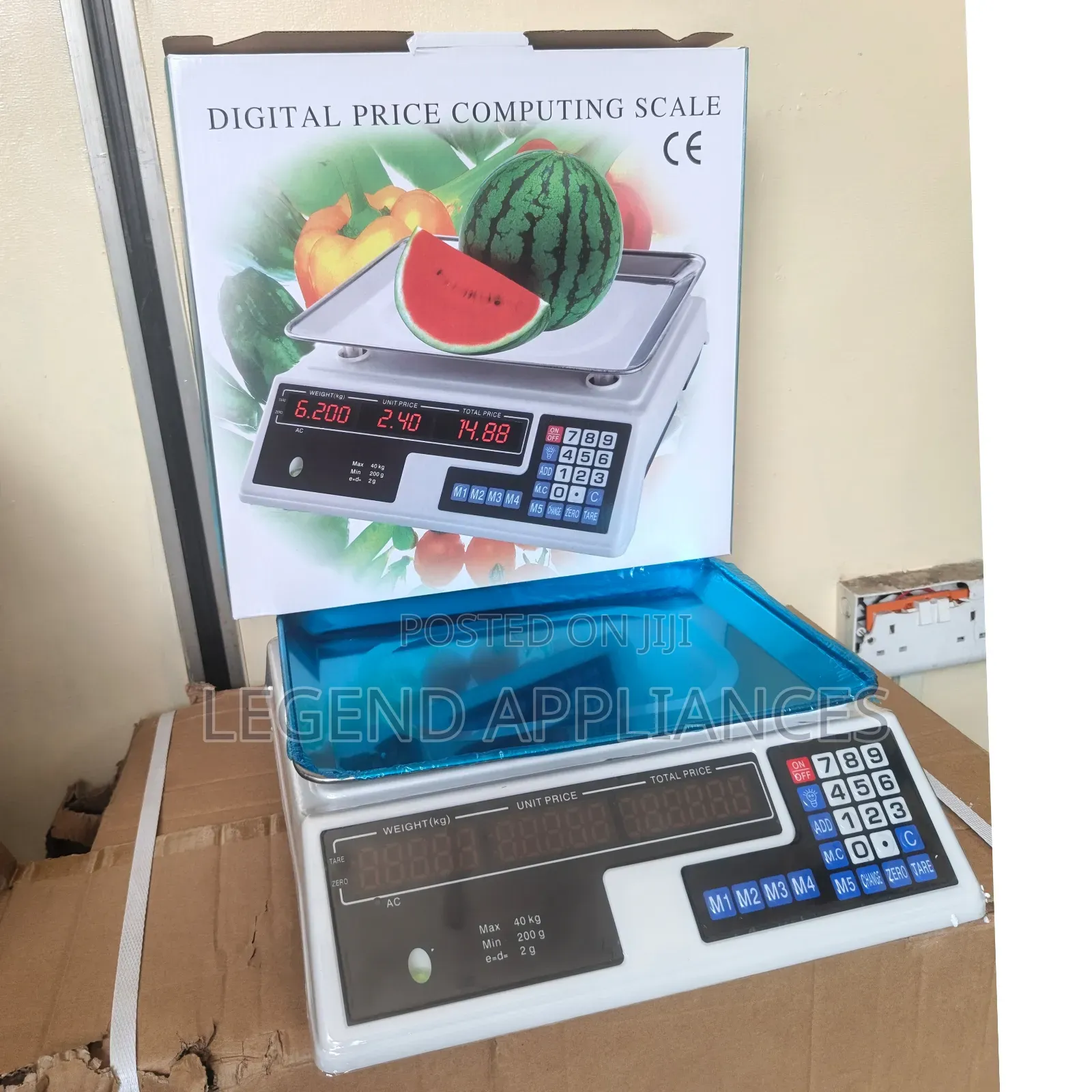 Digital Price Computing Scale 40kgs