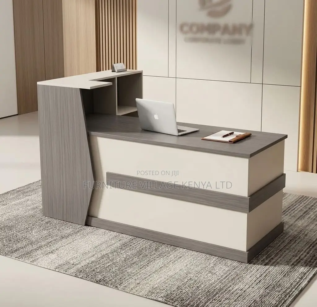 Reception Desk; 240 CM Front Imported Executive Reception Table