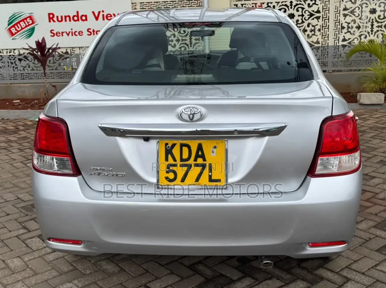 Toyota Axio 1.5 X 2WD 2013 Silver
