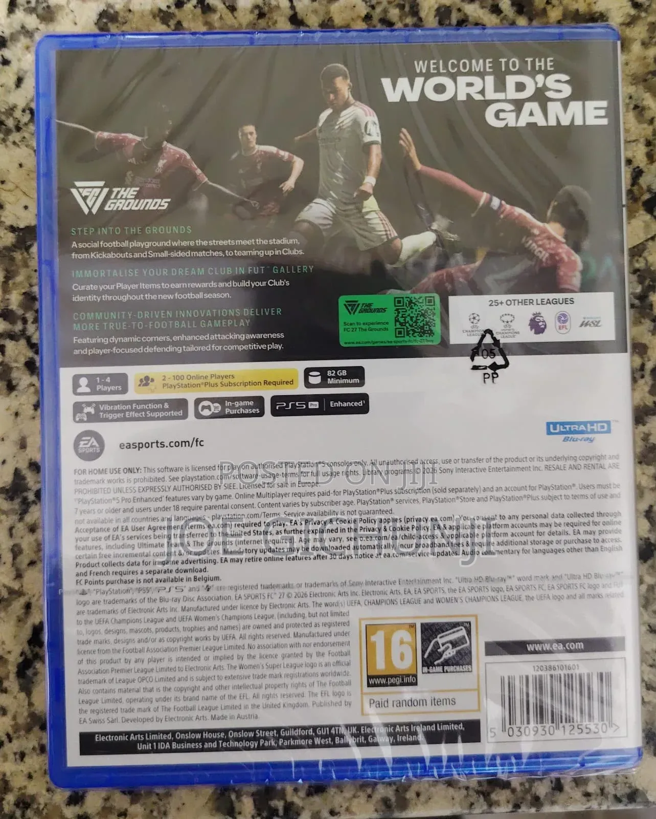 EA Sports FC 27 PS5 Game Disc