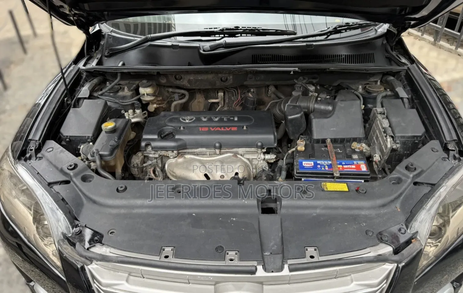 Toyota Vanguard 2008 Burgundy