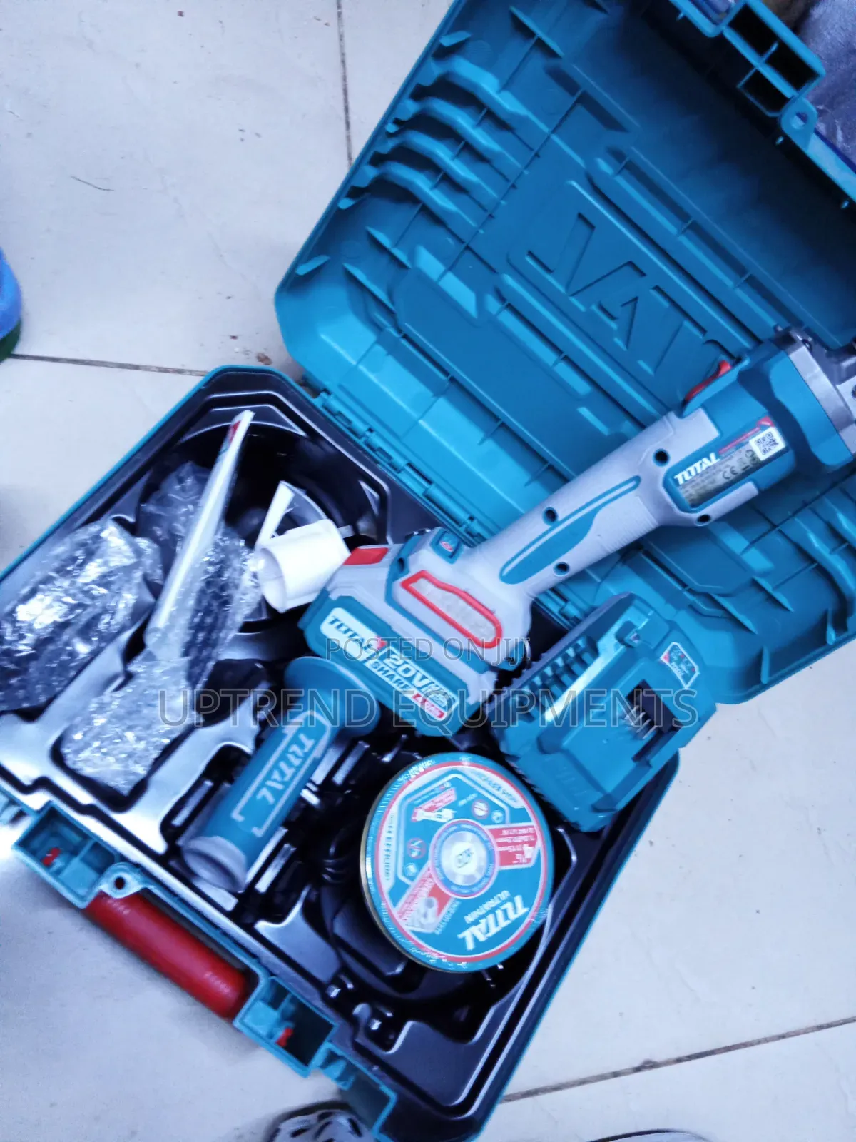 Total Lithium Ion Angle Grinder