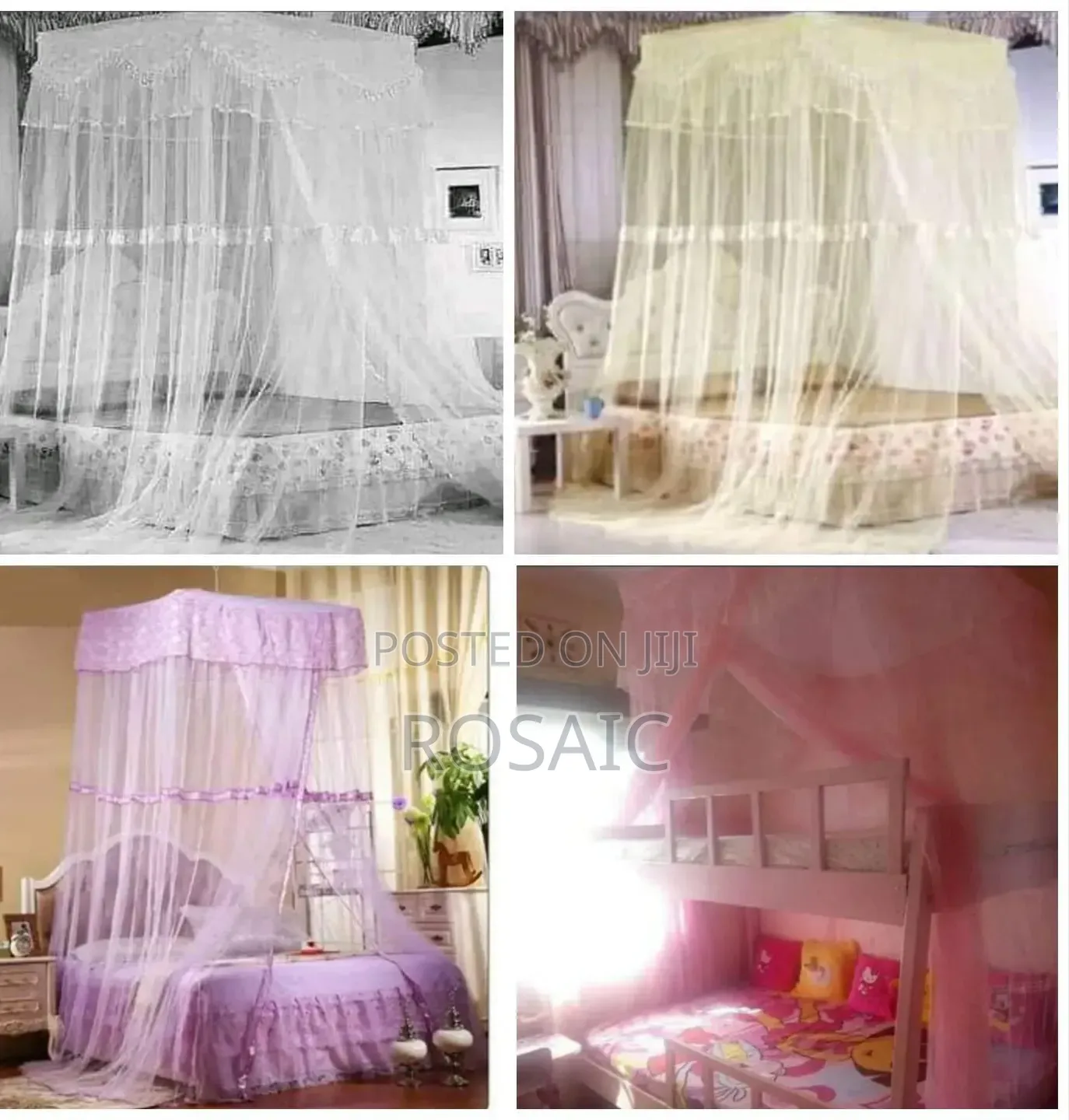 Free Size Top Square Double Decker Mosquito Nets