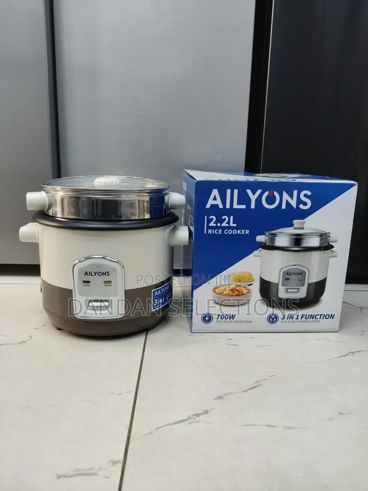 AiLyons Rice Cooker 2.2L