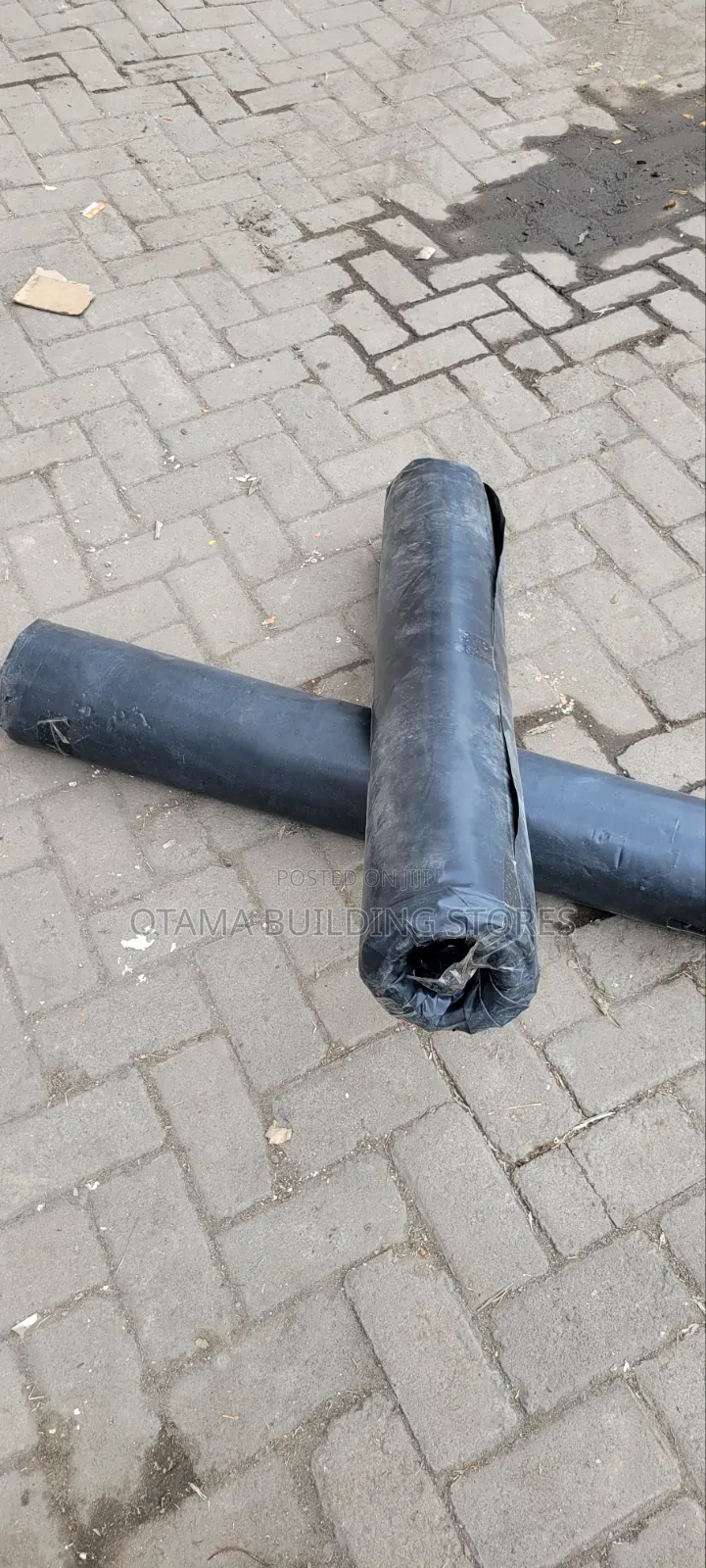 Black Polythene DPM for Dump Proofing