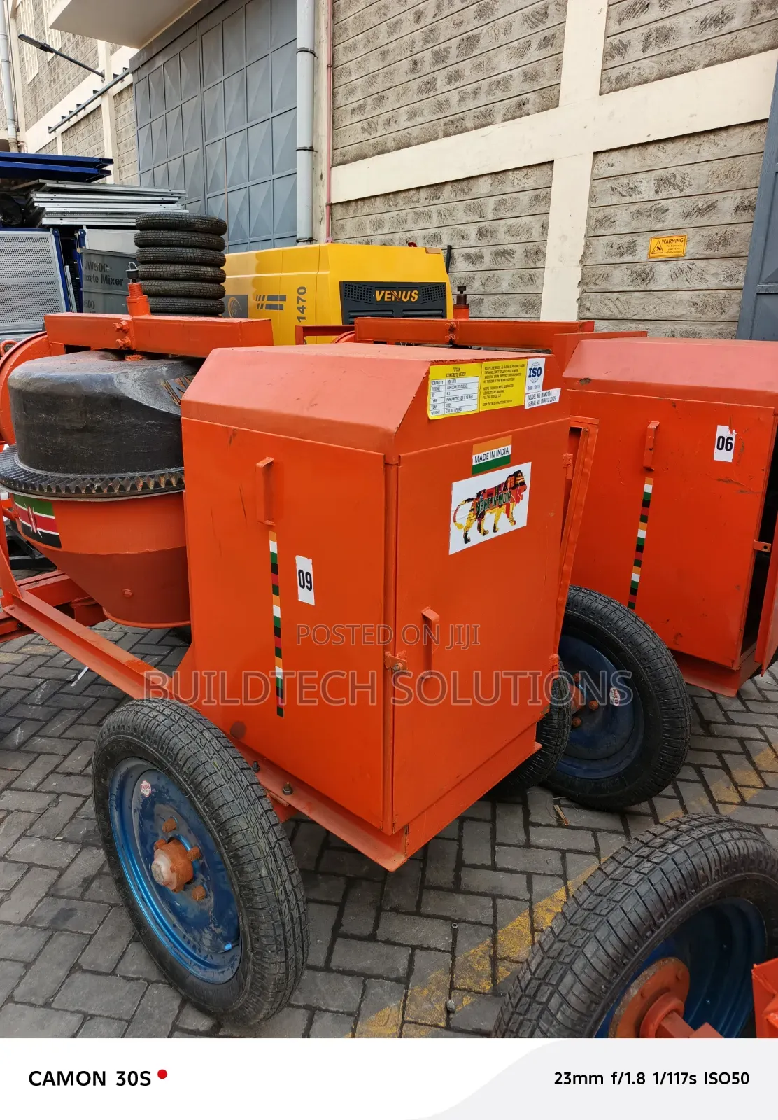 Heavy Duty Titan Concrete Mixer Machine