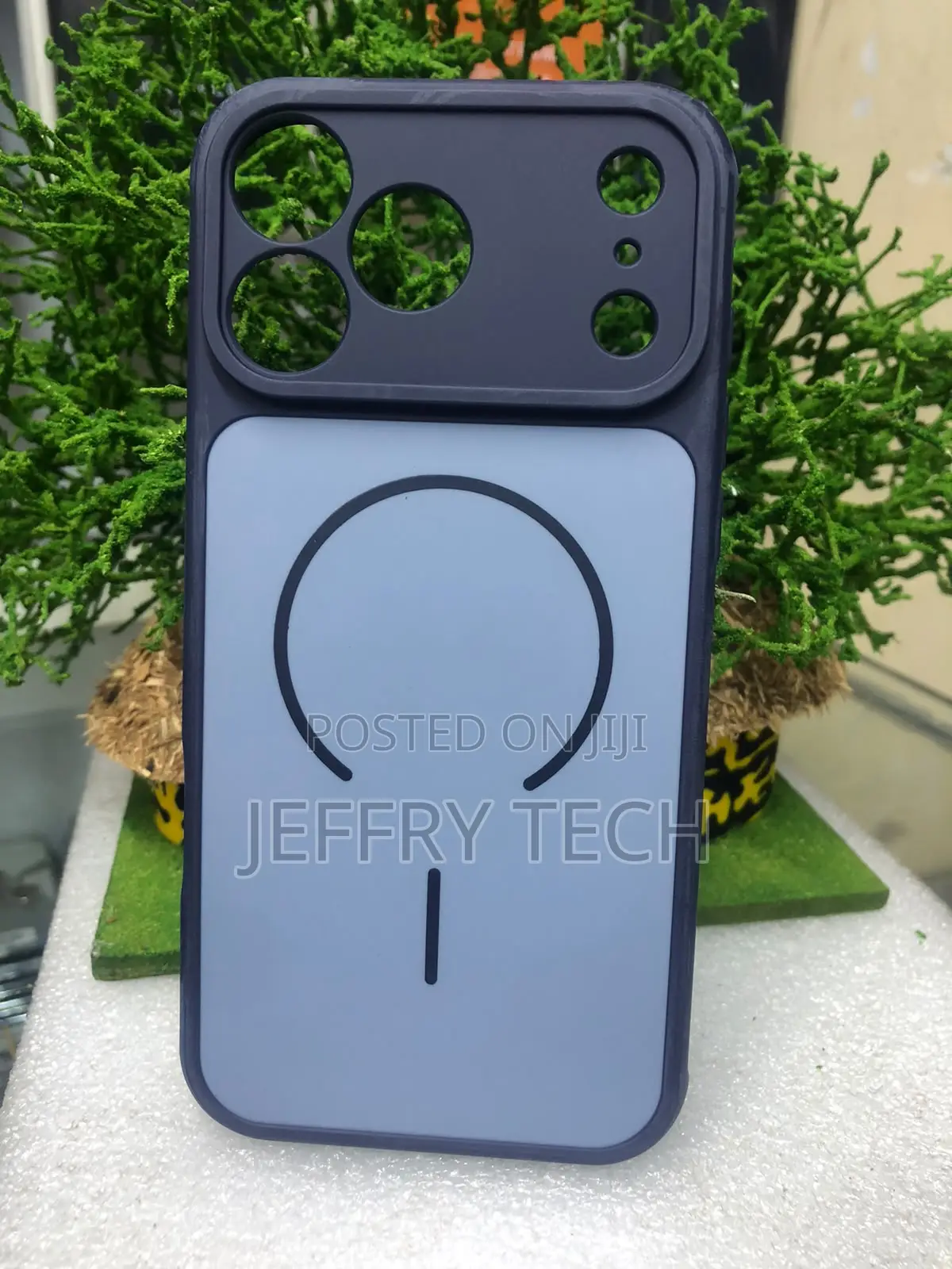 Matte Shockproof MagSafe Protective Phone Case,iPhone 16 Pro Max