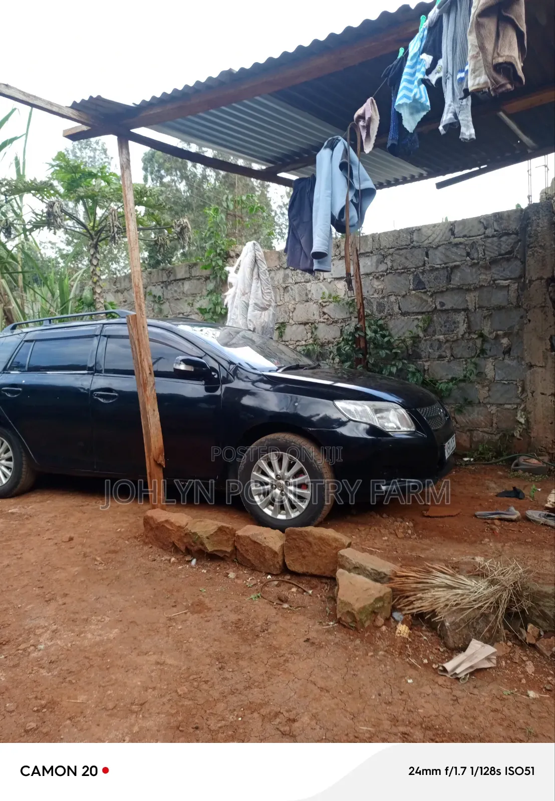 Toyota Corolla Fielder 1.5 Petrol AWD 2007 Black