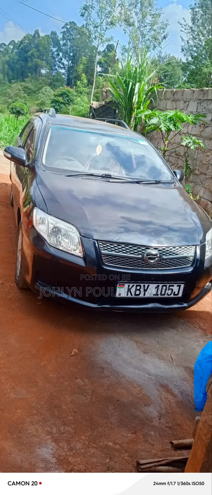 Toyota Corolla Fielder 1.5 Petrol AWD 2007 Black