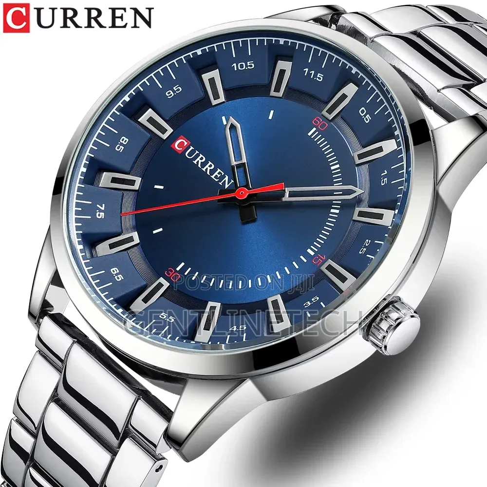 Curren M8406 Silver and Blue