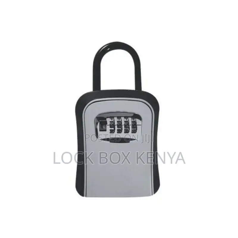 Aluminum Alloy Key Storage Lock Box - 4-Digit Combination