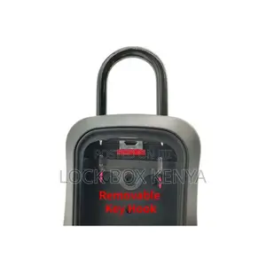 Aluminum Alloy Key Storage Lock Box - 4-Digit Combination
