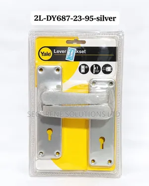 The Yale 2 Lever Lockset 2l-Dy687-23-95-Silver