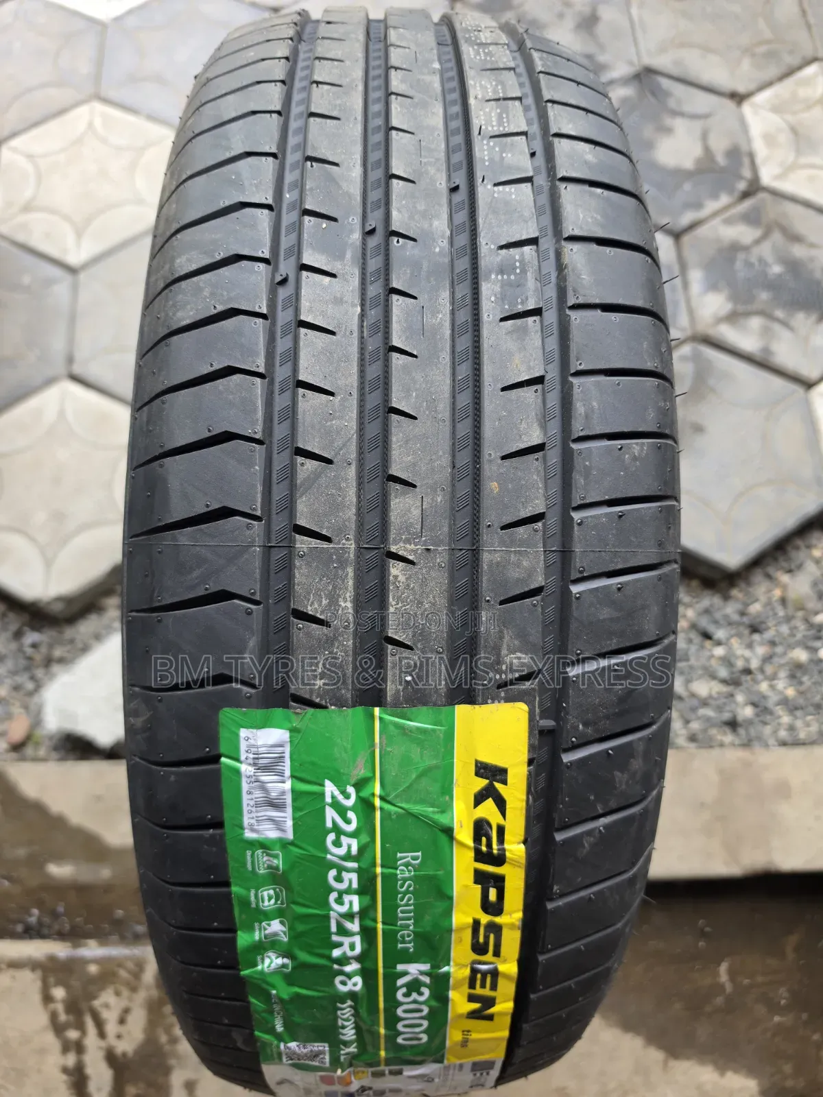 225 /55 R18 Kapsen