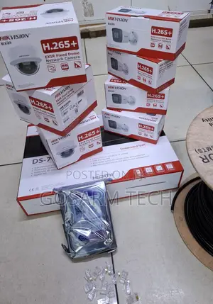 Hikvision 4Channel NVR Video Recorder Hikvision Complete Set IP Camera