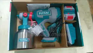 20v Cordless Spray Gun With Metallic Spray Holder