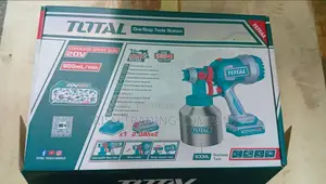 20v Cordless Spray Gun With Metallic Spray Holder