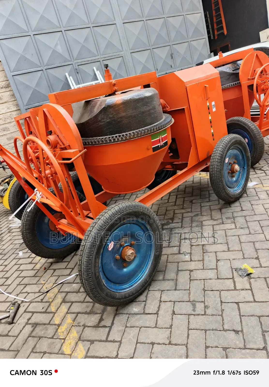 Belt-Driven Titan Concrete Mixer Machine