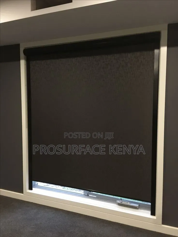 Modern Roller Window Blinds | Blackout Privacy Shades KSh 3,500/M2