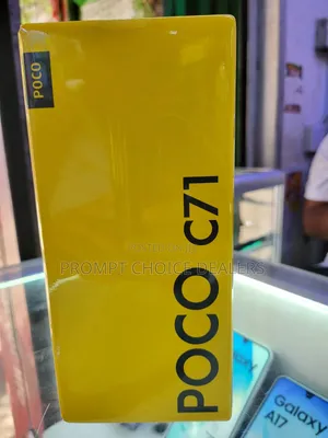 New Xiaomi Poco C71 64 GB Black
