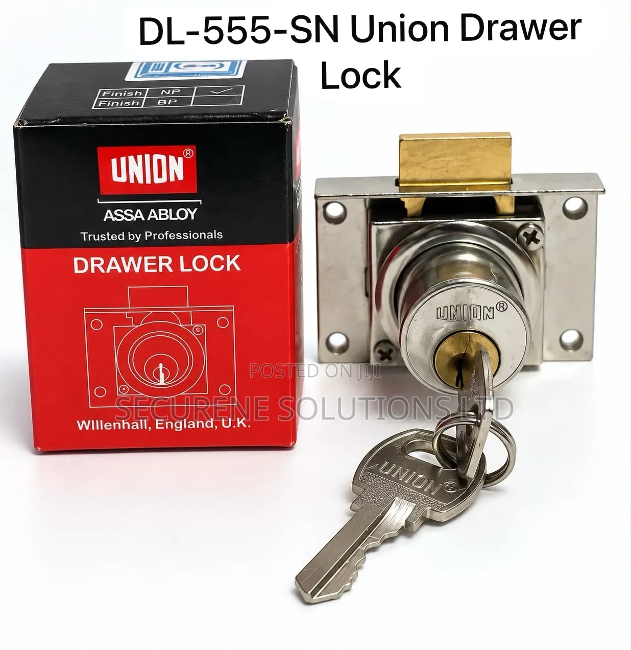 Union DL-555-SN Drawer Lock