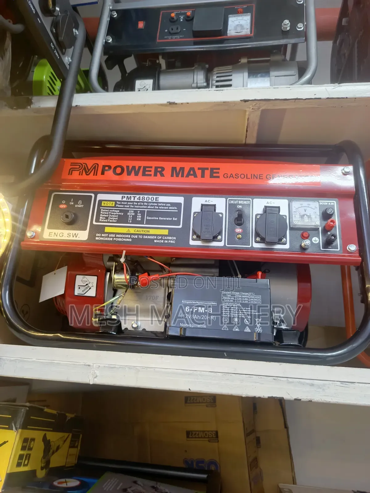 Powermate PMT4800E 3kw Gasoline Generator