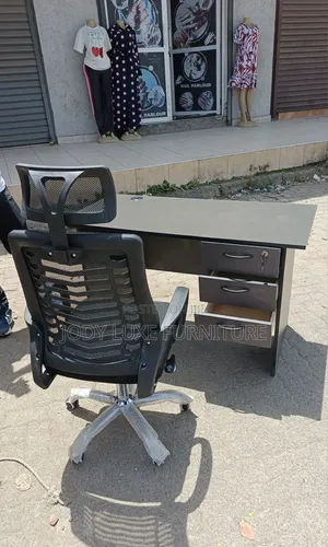 Office Chair and Desk