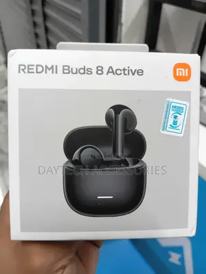 Xiaomi Redmi Buds 8 Active Wireless Earbuds - Black.