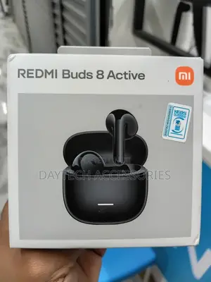 Xiaomi Redmi Buds 8 Active Wireless Earbuds - Black.
