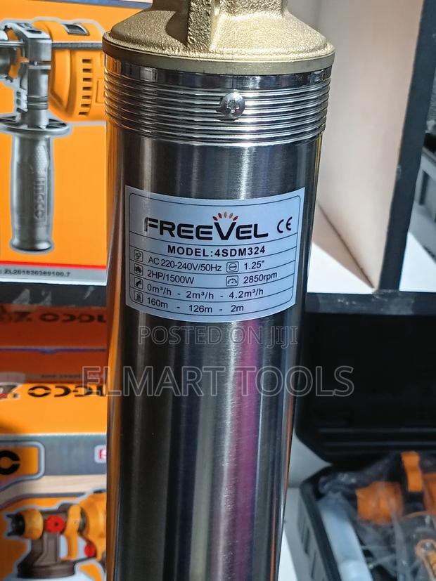 2hp Submersible Borehole Water Pump - main view