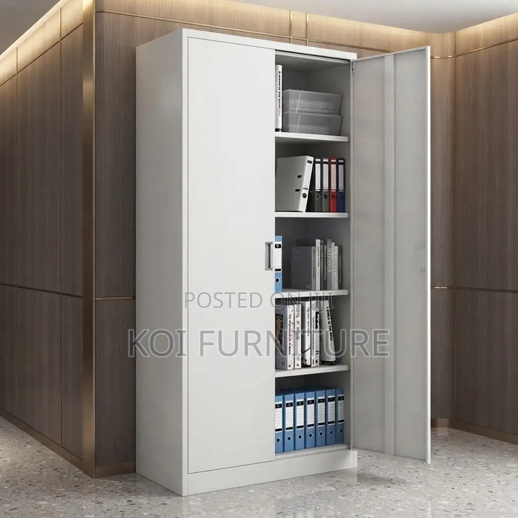 Office Cabinets; Two Doors Office Stationery Modern Filing Cabinet