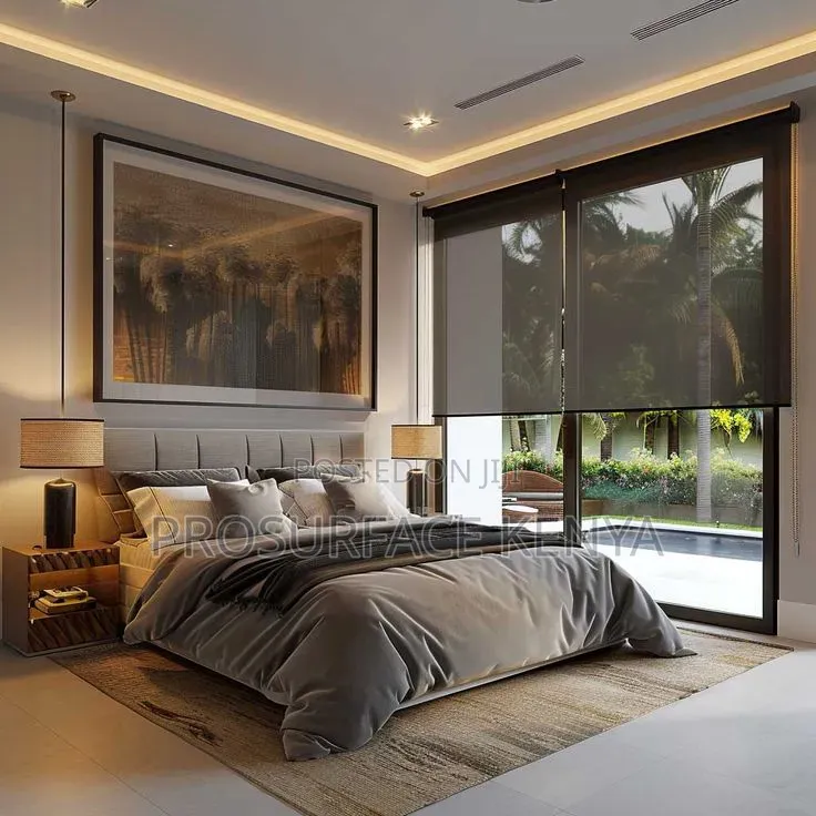 Solar Screen Roller Blinds | Modern Window Blinds KSh 3,500/M2