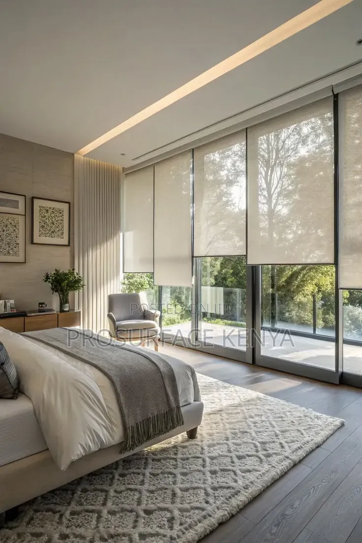 Solar Screen Roller Blinds | Modern Window Blinds KSh 3,500/M2