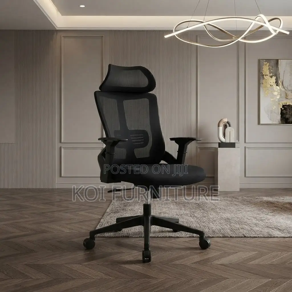 Office Chairs; Lamar Adjustable Lumabar Support Ergonomic Chair