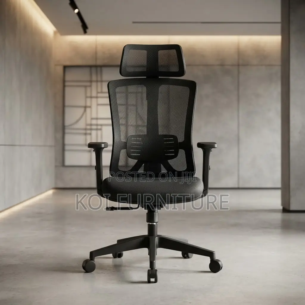 Office Chairs; Lamar Adjustable Lumabar Support Ergonomic Chair
