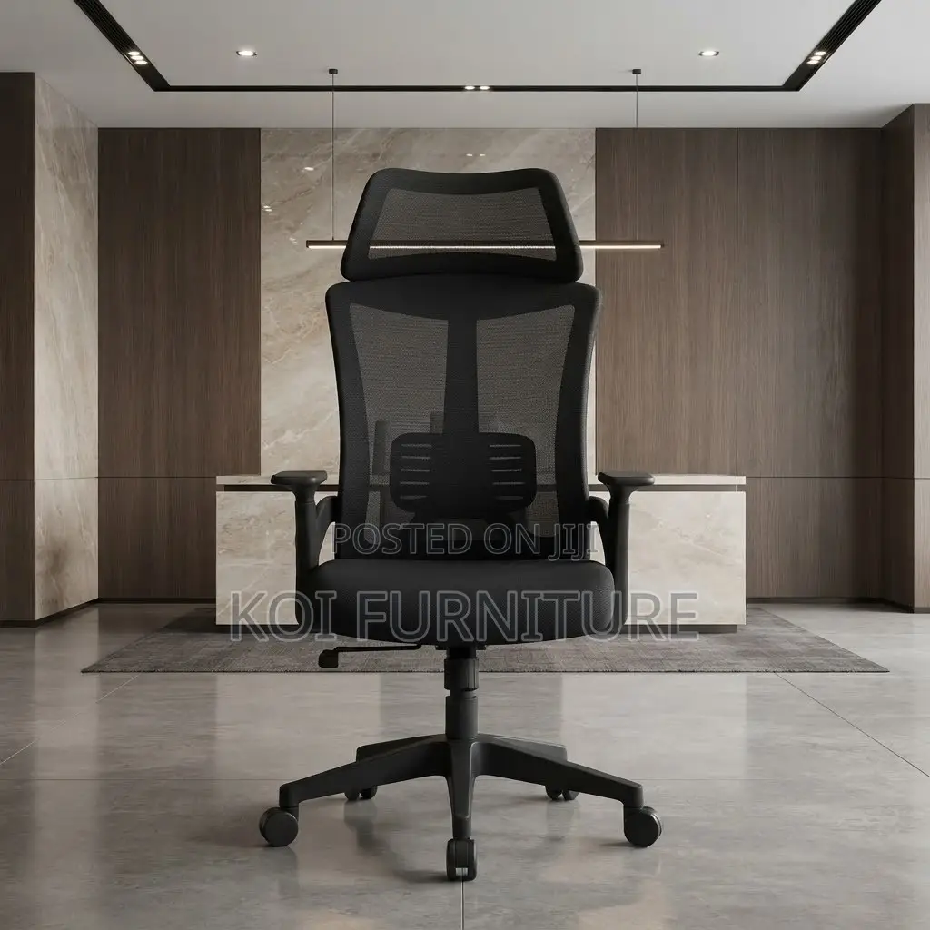 Office Chairs; Lamar Adjustable Lumabar Support Ergonomic Chair