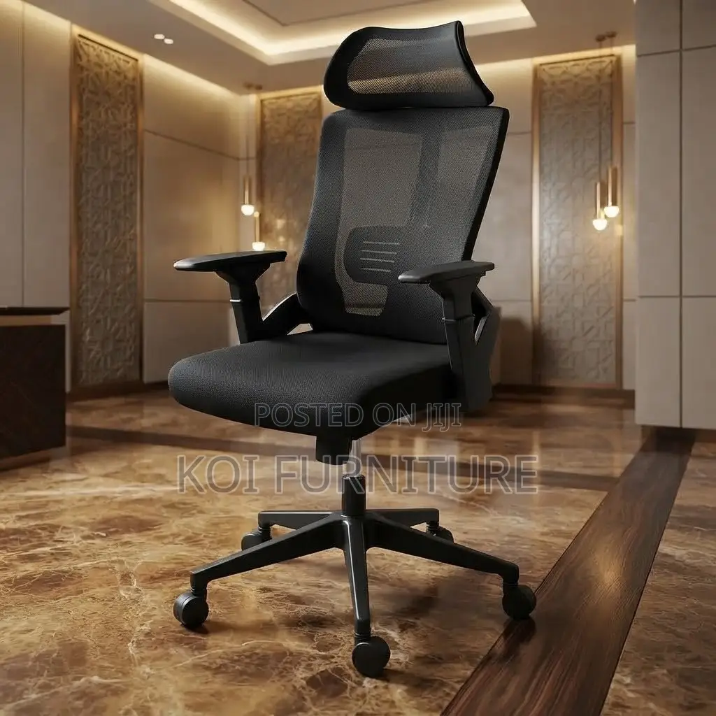 Office Chairs; Lamar Adjustable Lumabar Support Ergonomic Chair