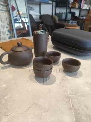 Travel Ceramic Kungfu Teapot Set