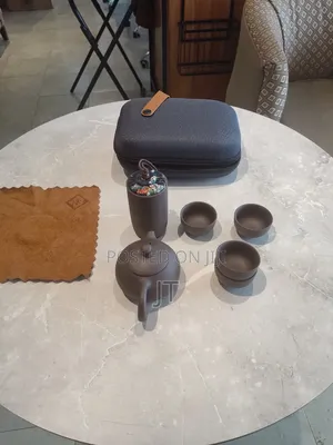 Travel Ceramic Kungfu Teapot Set