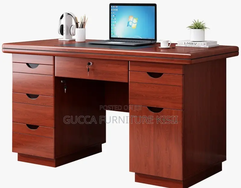 1.2M Mahogany Laminated Clerical Task Desk