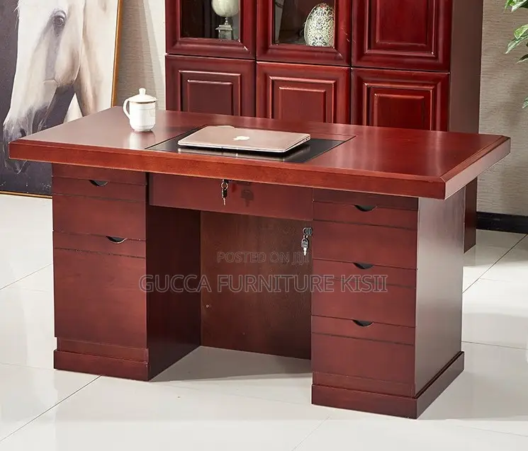 1.2M Mahogany Laminated Clerical Task Desk