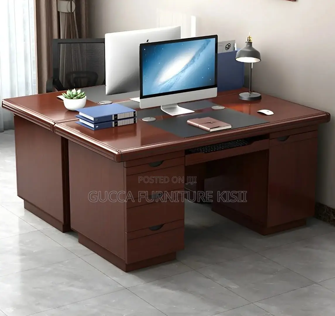1.2M Mahogany Laminated Clerical Task Desk