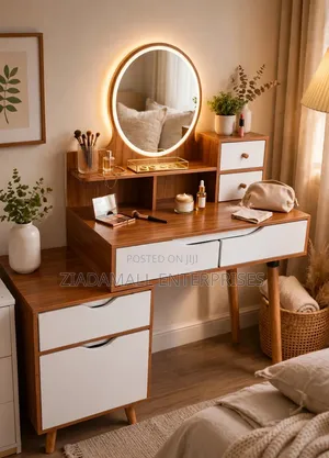 *Executive Dressing Table With Light