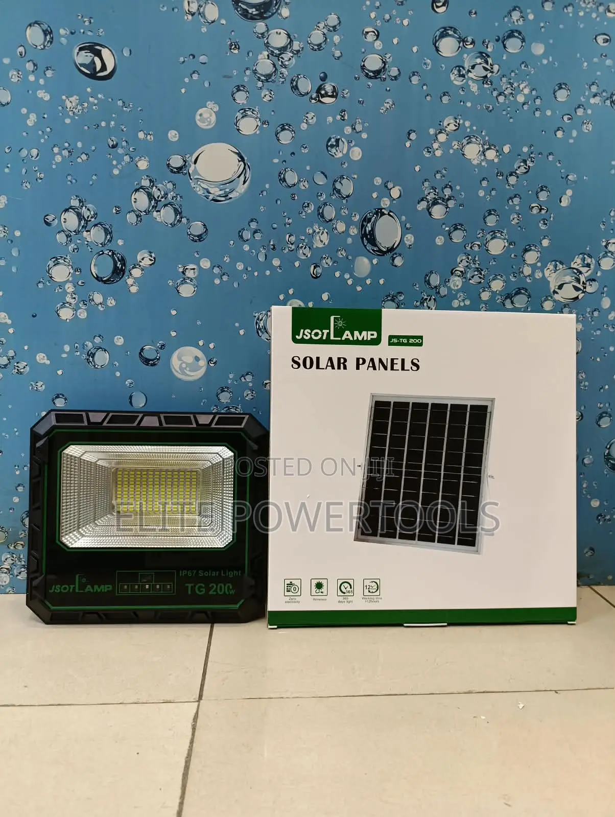 200W Solar Flood Light