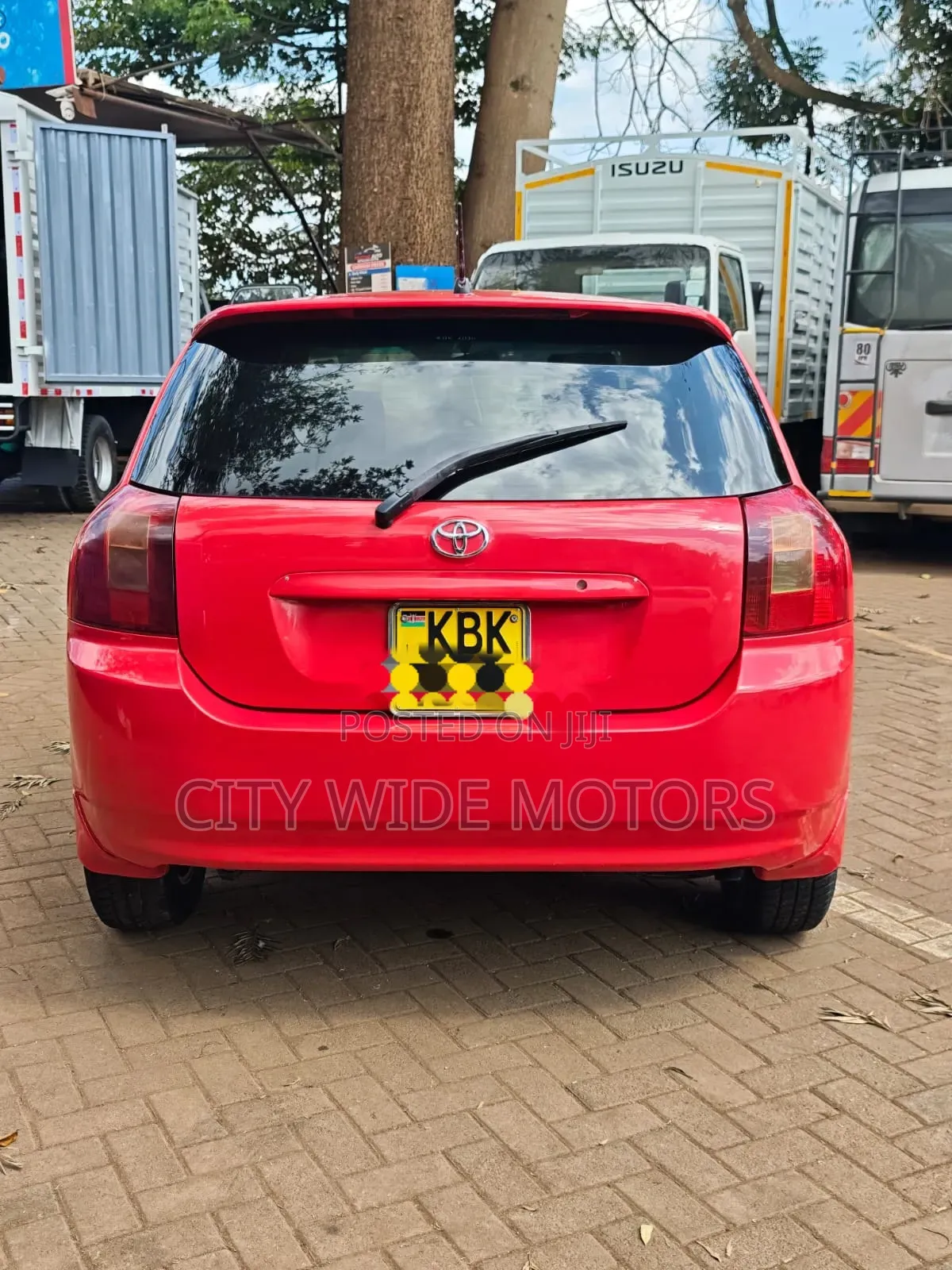 Toyota Corolla RunX 1.5 X AWD 2004 Red