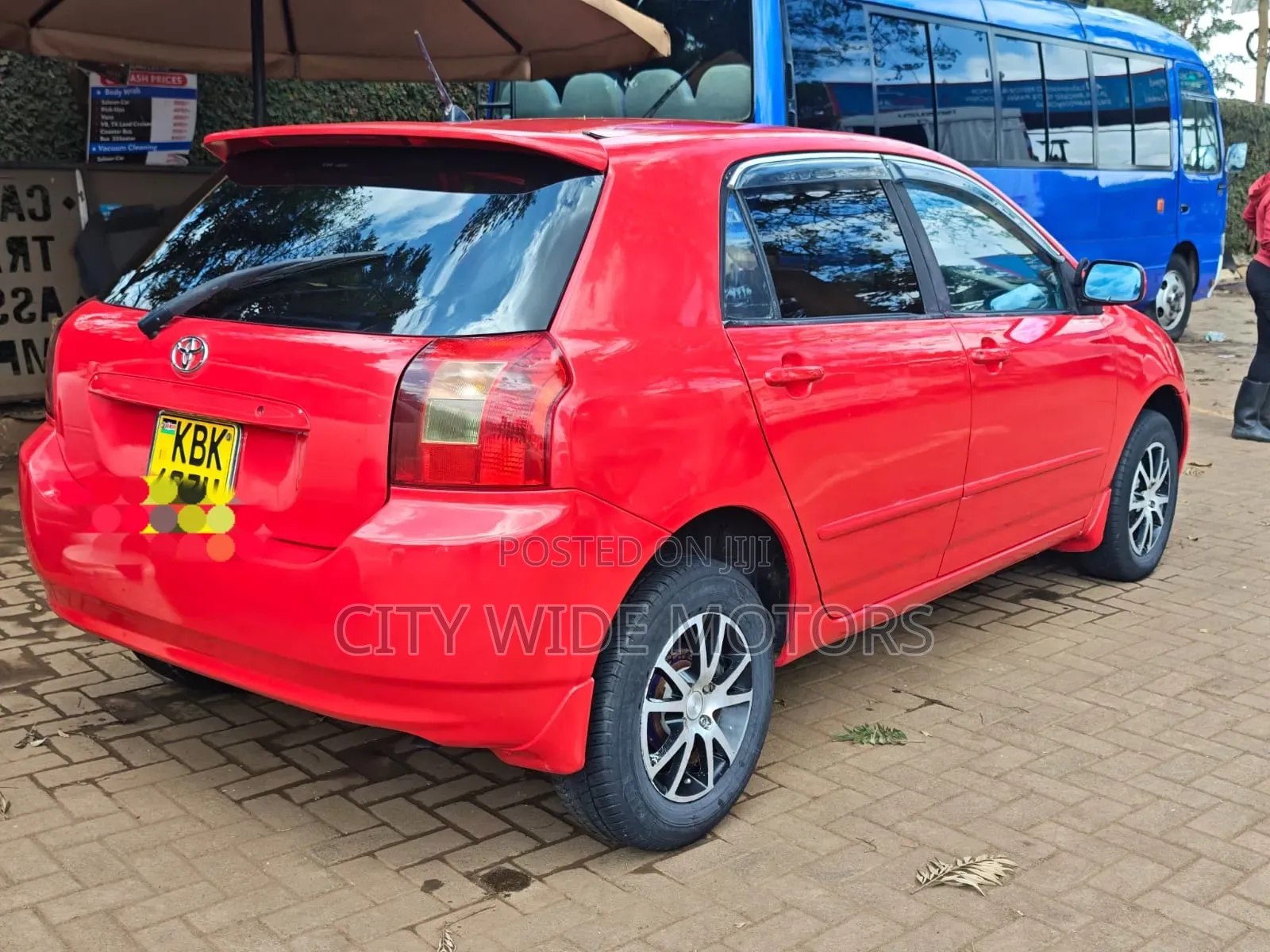 Toyota Corolla RunX 1.5 X AWD 2004 Red