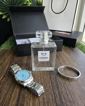 Ladies Chanel N°5 L’Eau Watch Bundle Gift Set