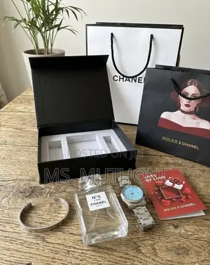 Ladies Chanel N°5 L’Eau Watch Bundle Gift Set