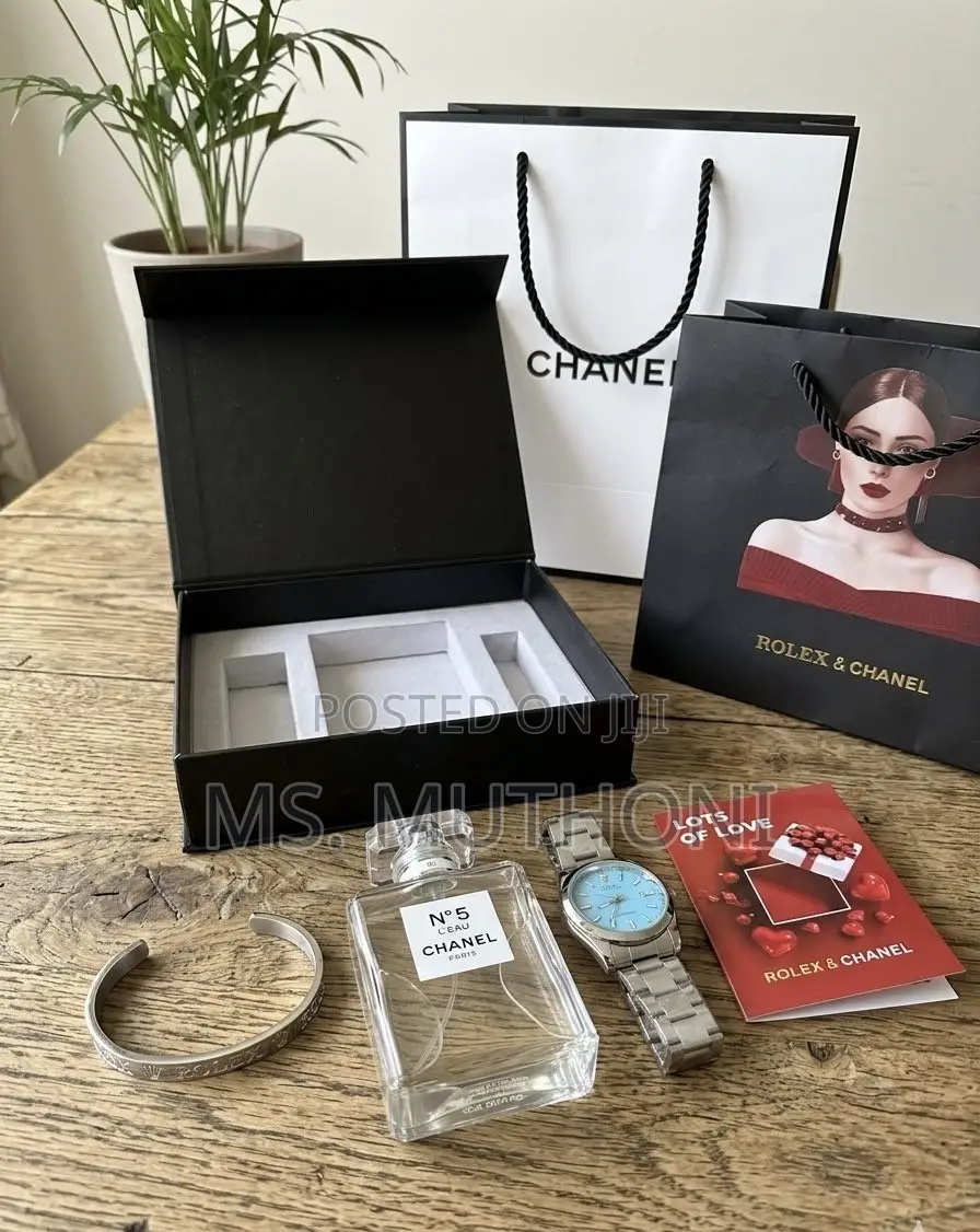 Ladies Chanel N°5 L’Eau Watch Bundle Gift Set