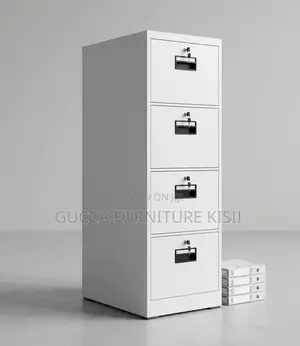 4 Drawer Secure Office Filing Box